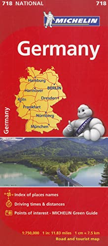 Michelin Germany Map 718 von MICHELIN TRAVEL PUBN